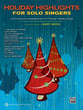 Holiday Highlights for Solo Singers Vocal Solo & Collections sheet music cover